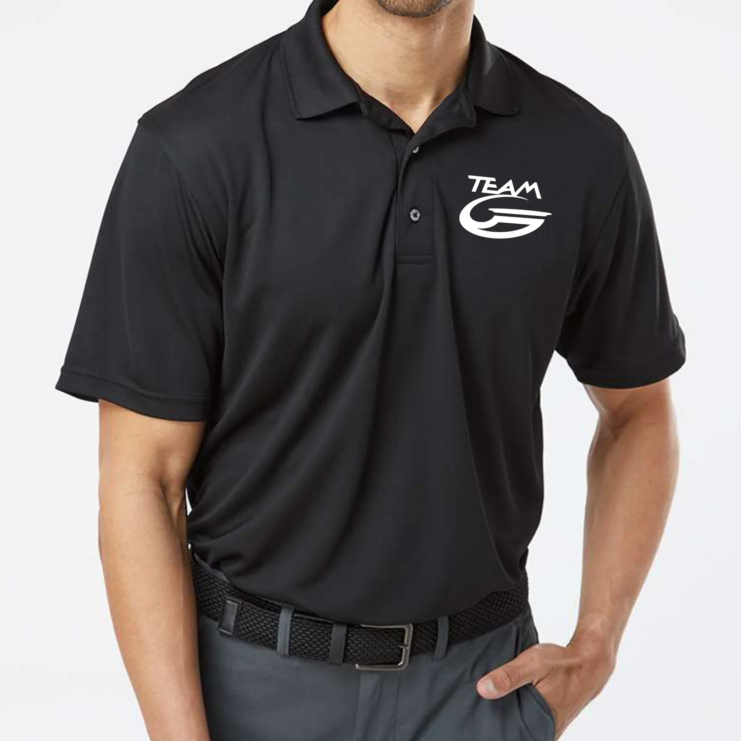 Black Team Gateway Polos - Image 2