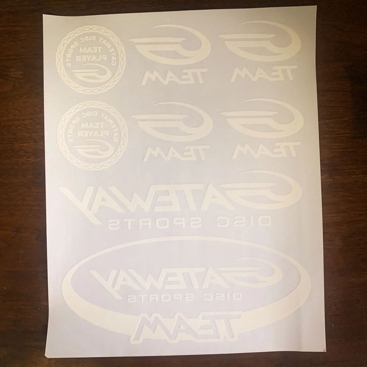 Iron-On Team Logo Sheet - Image 3