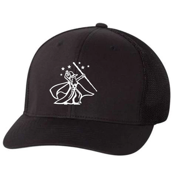 Wizard Flexfit Fitted Trucker Hat