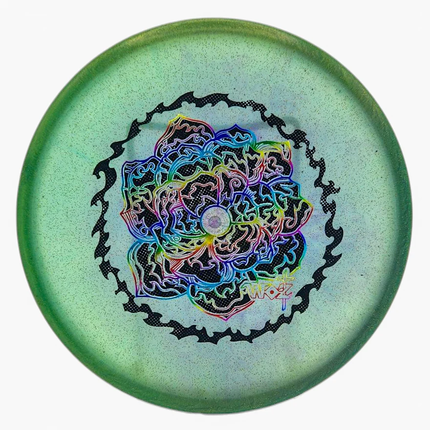 WoznBloom Diamond Metalflake Shaman - Black Rose