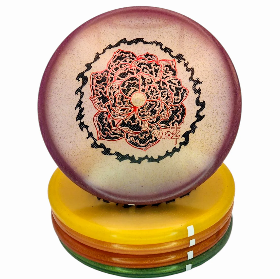 WoznBloom Diamond Metalflake Shaman - Black Rose - Image 5